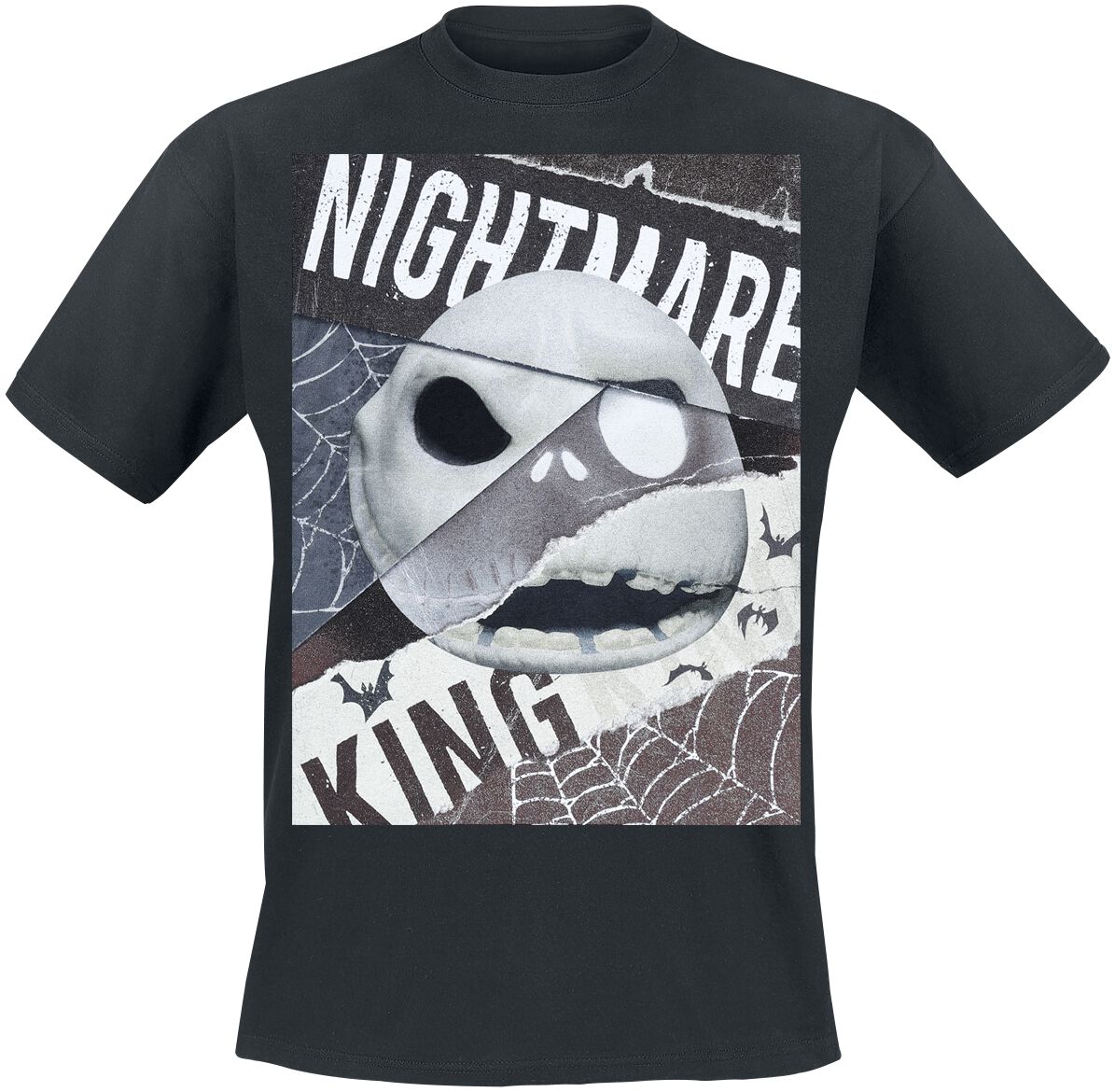 The Nightmare Before Christmas Nightmare King T-Shirt schwarz in L von The Nightmare Before Christmas