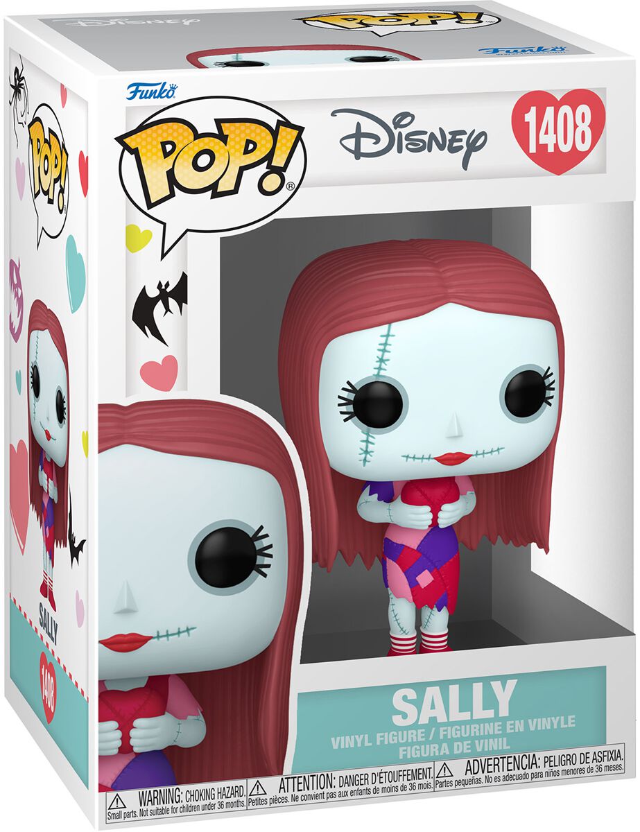 The Nightmare Before Christmas - Sally (Valentins Day) Vinyl Figur 1408 - Funko Pop! Figur - Funko Shop Deutschland - Lizenzierter Fanartikel von The Nightmare Before Christmas