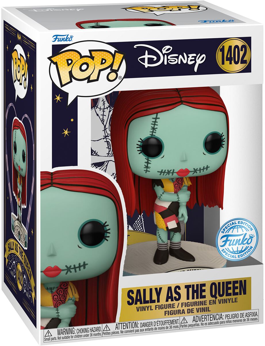 The Nightmare Before Christmas - Sally as the Queen Vinyl Figur 1402 - Funko Pop! Figur - Funko Shop Deutschland - Lizenzierter Fanartikel von The Nightmare Before Christmas