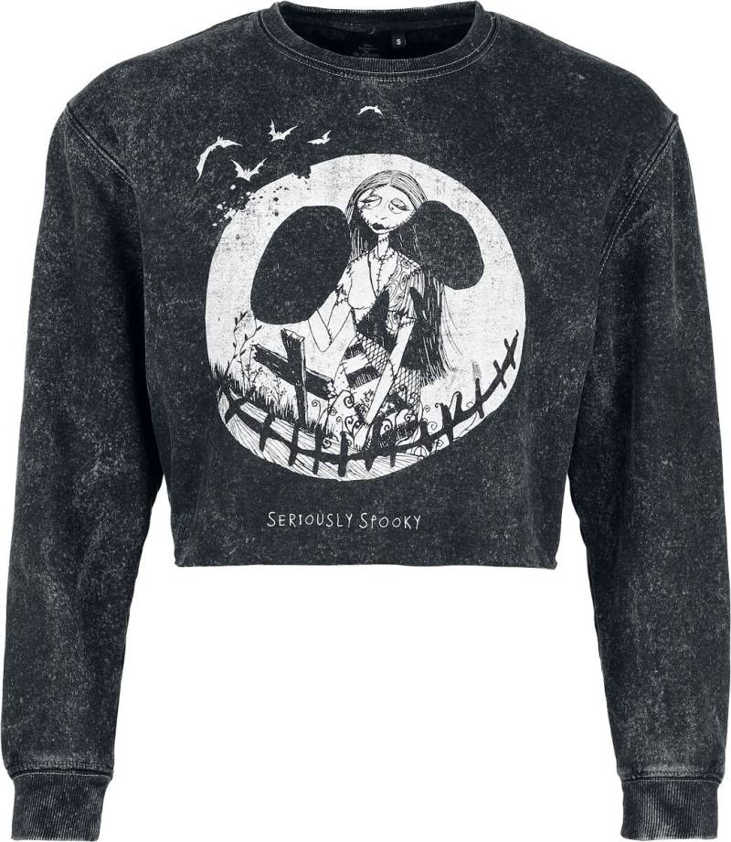 The Nightmare Before Christmas Seriously Spooky Girl- Sweat-Shirt Sweatshirt grau in M von The Nightmare Before Christmas