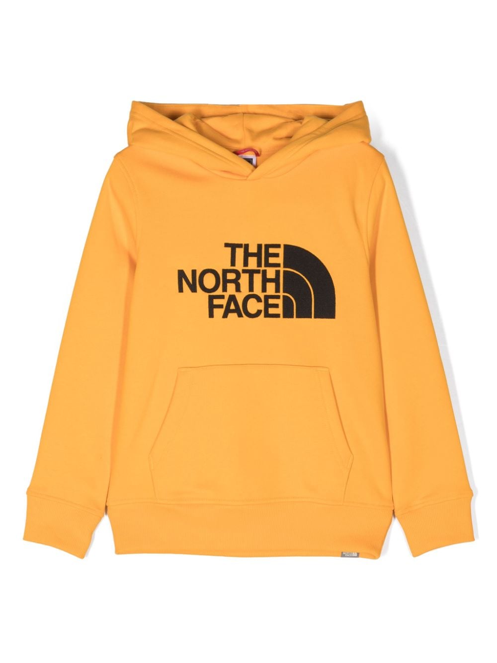 The North Face Kids Hoodie mit Logo-Stickerei - Orange von The North Face Kids