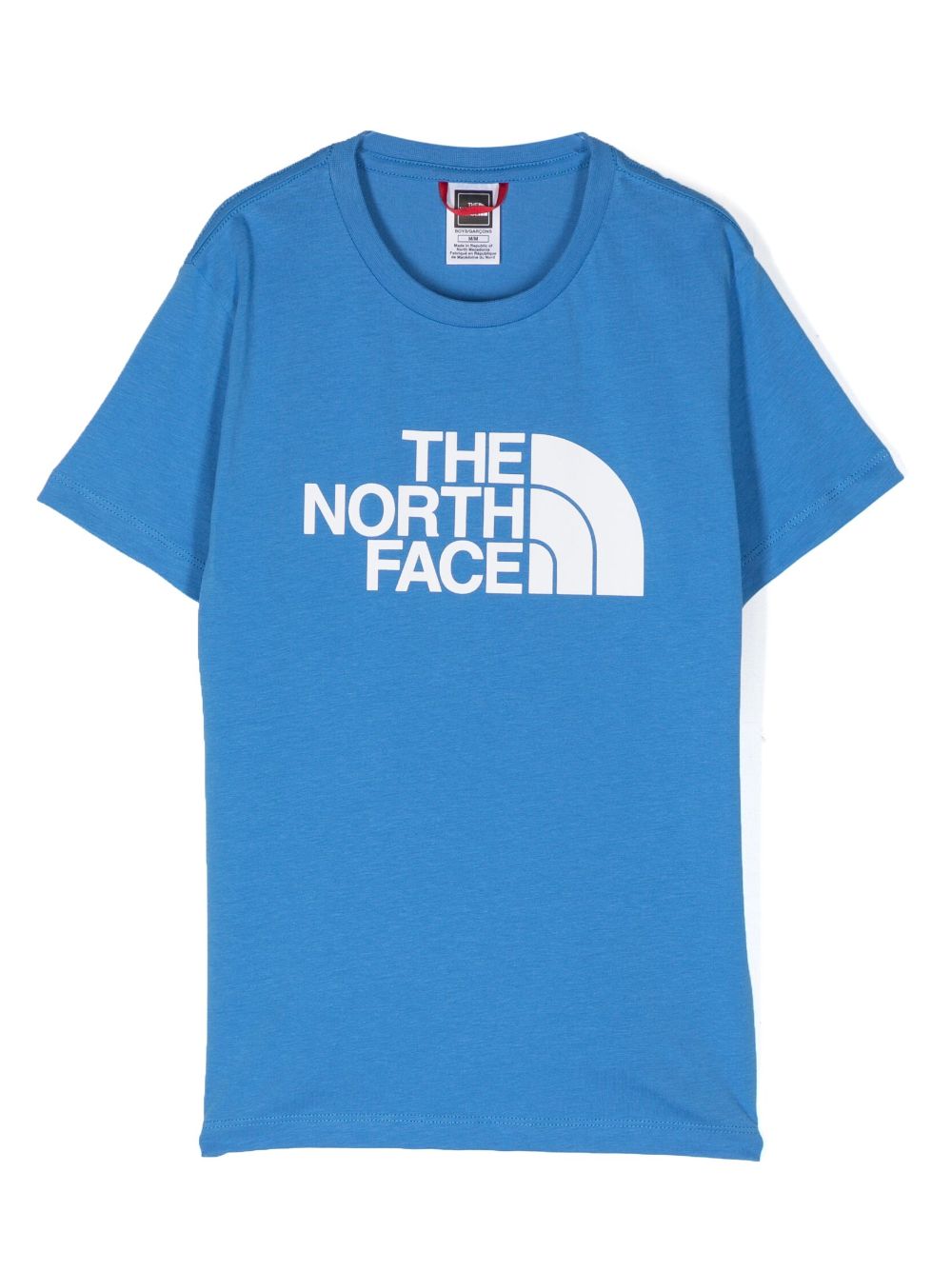 The North Face Kids T-Shirt mit Logo-Print - Blau von The North Face Kids