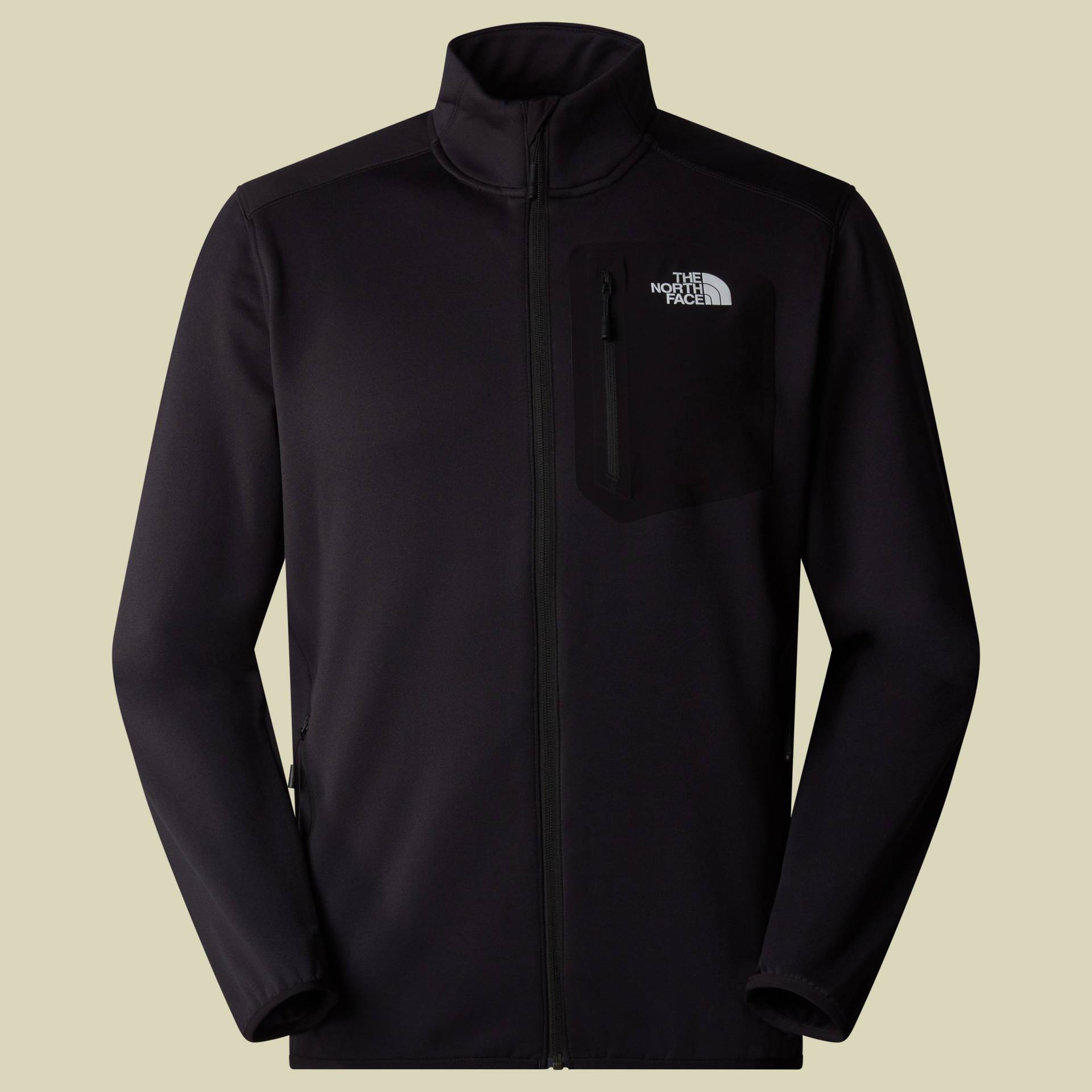 Crest Full Zip Men M schwarz - TNF black von The North Face