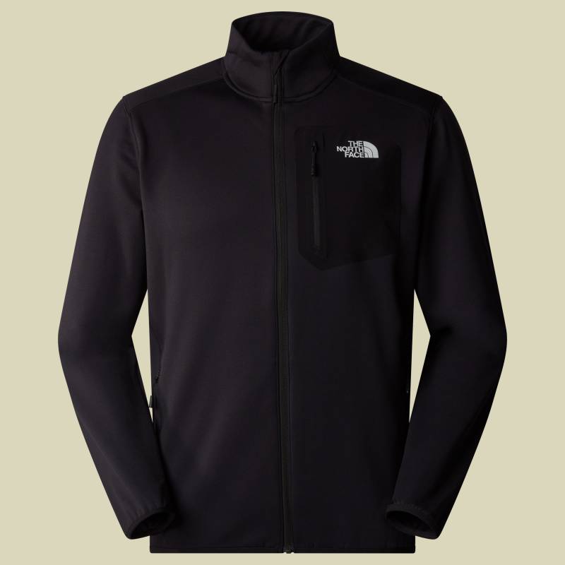 Crest Full Zip Men S schwarz - TNF black von The North Face