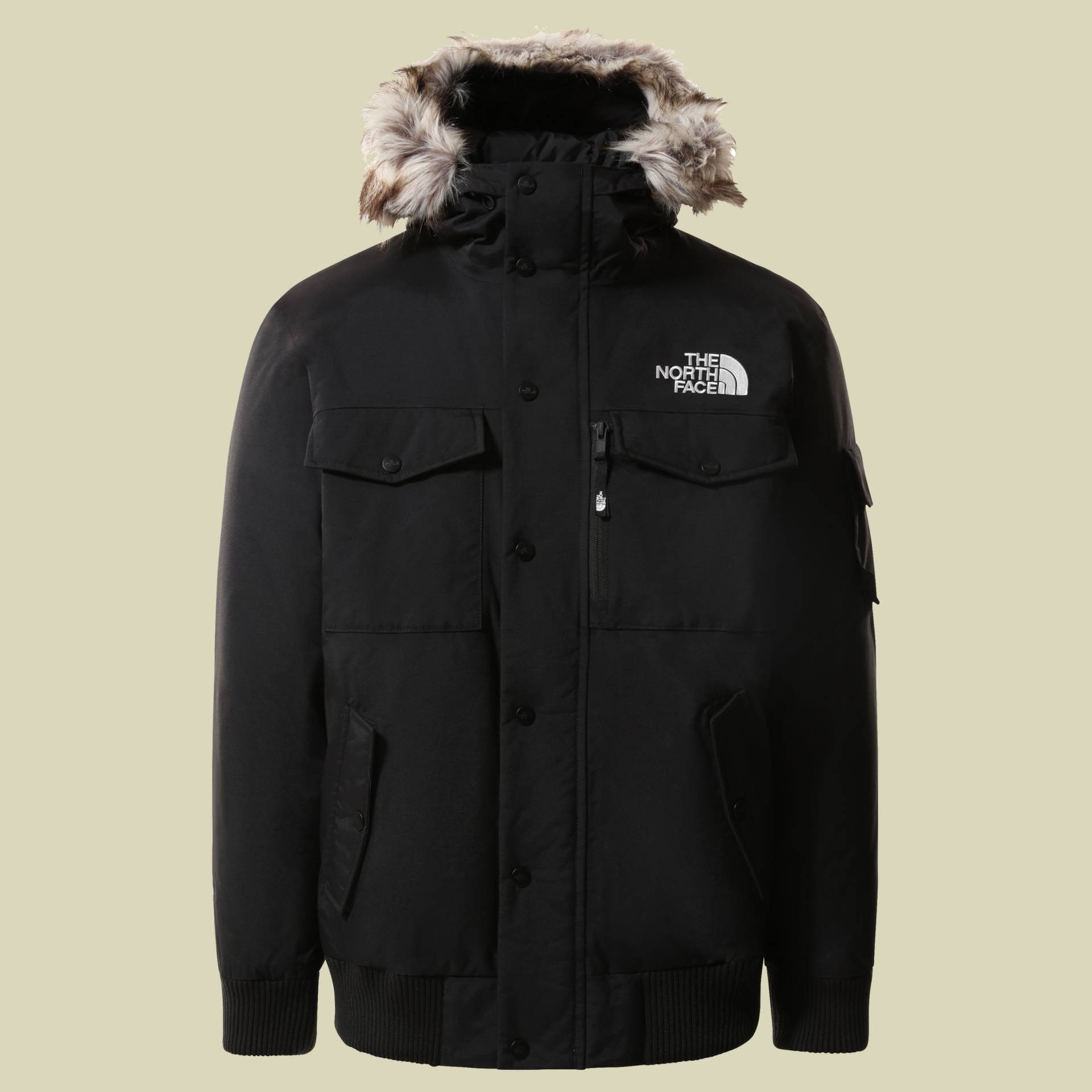 Recycled Gotham Jacket Men Größe M  Farbe TNF black von The North Face