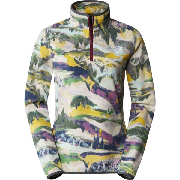 THE NORTH FACE Damen Rolli W 100 GLACIER PRINTED 1/4 ZIP - EU von The North Face