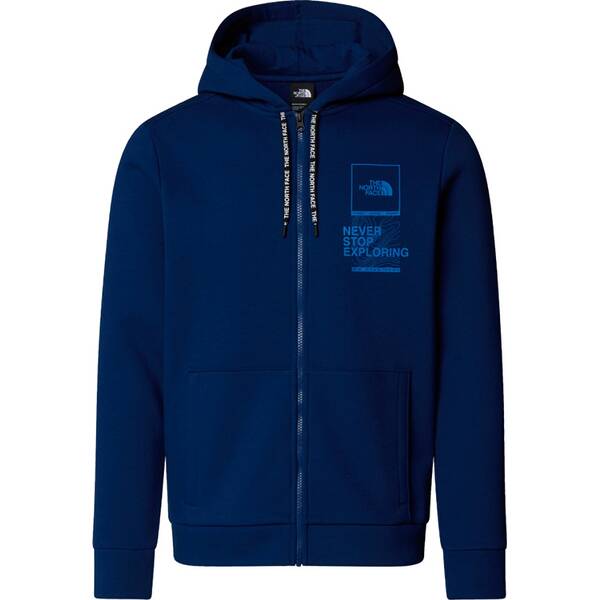 THE NORTH FACE Herren Kapuzensweat BLANCA PEAK FZ HOODIE von The North Face