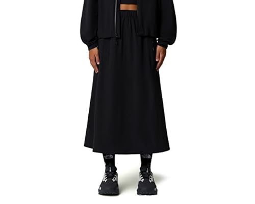 THE NORTH FACE NF0A8B92JK3 W North Dome Wind Skirt Sports Skirt Damen TNF Black Größe L von THE NORTH FACE