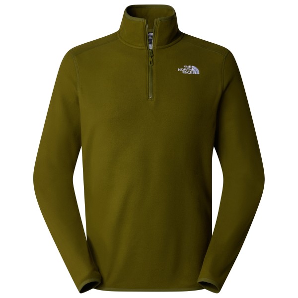 The North Face - 100 Glacier 1/4 Zip - Fleecepullover Gr XS oliv von The North Face