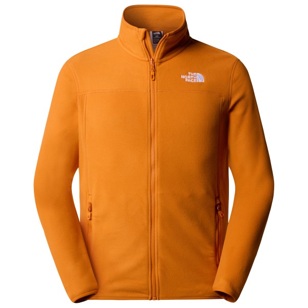 The North Face - 100 Glacier Full Zip - Fleecejacke Gr S orange von The North Face