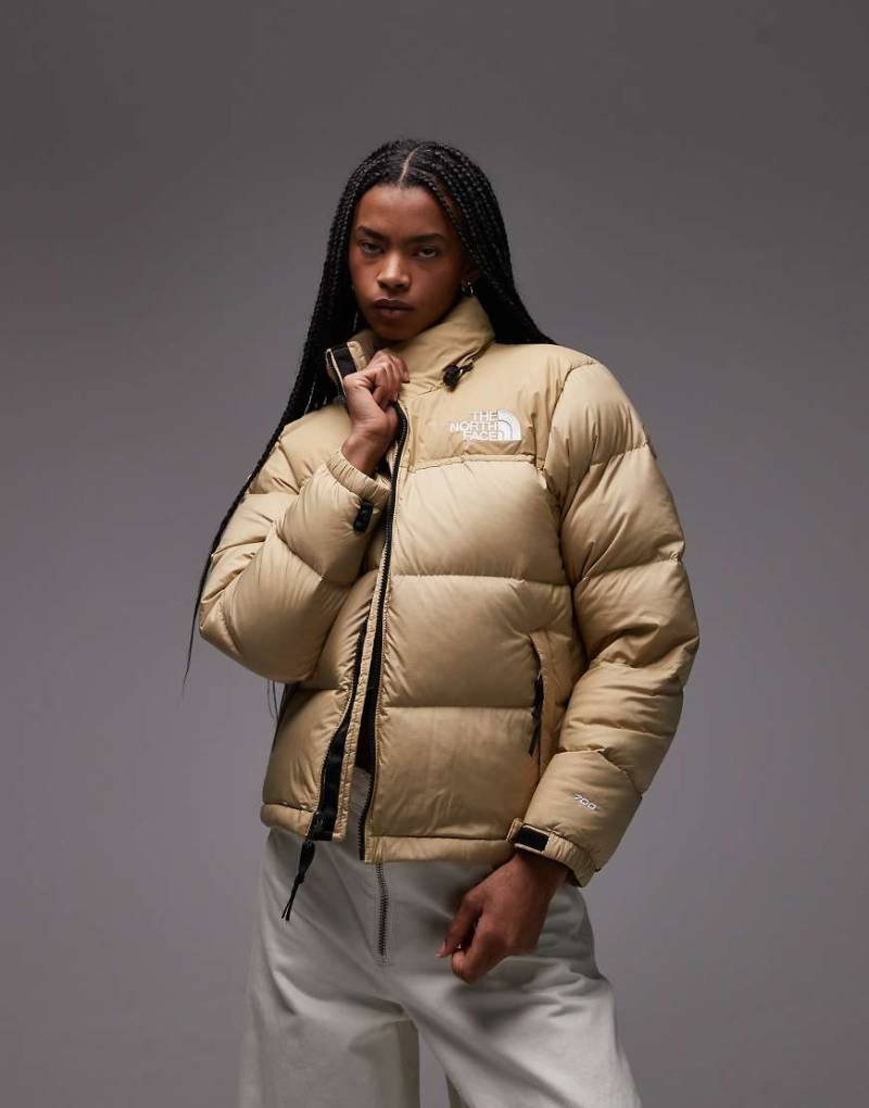 The North Face - 1996 Retro Nuptse - Gesteppte Daunenjacke in Stein-Neutral von The North Face