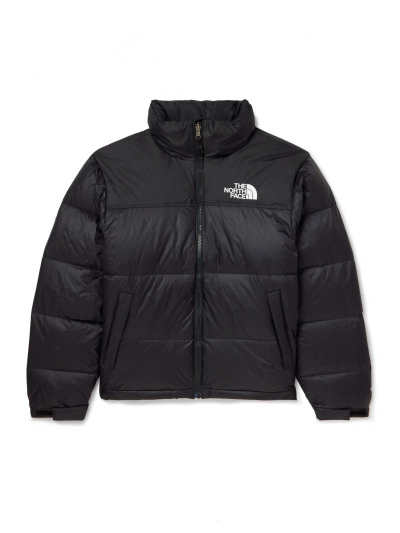 The North Face - 1996 Retro Nuptse Quilted Nylon-Ripstop and Shell Hooded Down Jacket - Men - Black - XL von The North Face