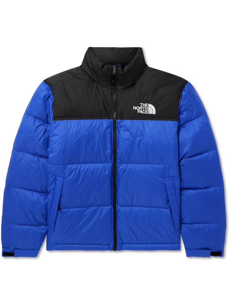 The North Face - 1996 Retro Nuptse Quilted Nylon-Ripstop and Shell Hooded Down Jacket - Men - Blue - L von The North Face