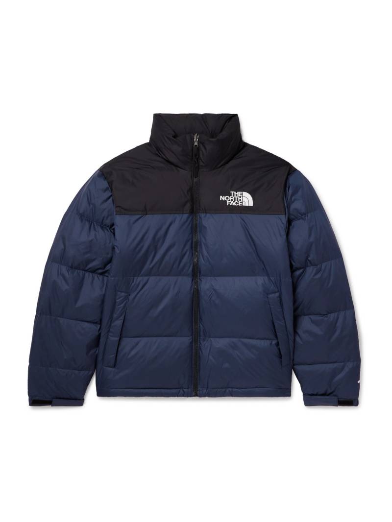 The North Face - 1996 Retro Nuptse Quilted Nylon-Ripstop and Shell Hooded Down Jacket - Men - Blue - M von The North Face