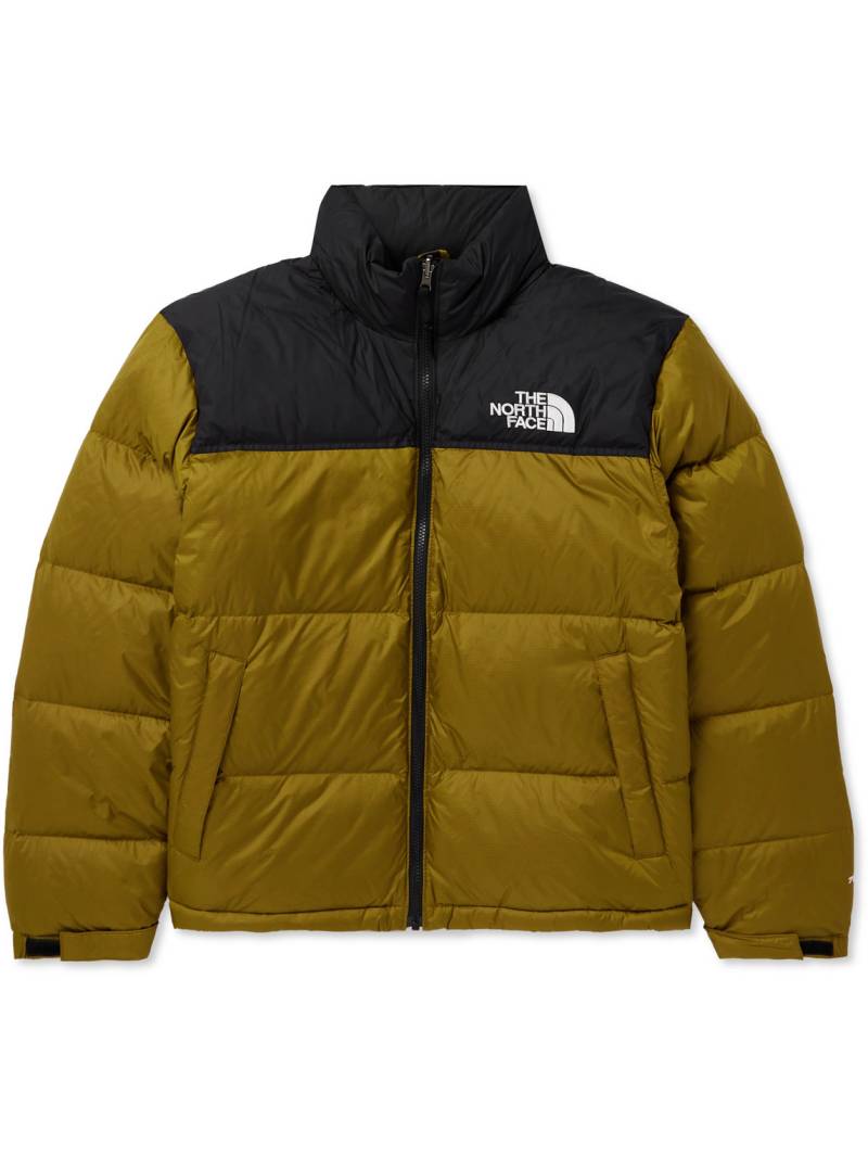The North Face - 1996 Retro Nuptse Quilted Nylon-Ripstop and Shell Hooded Down Jacket - Men - Green - M von The North Face