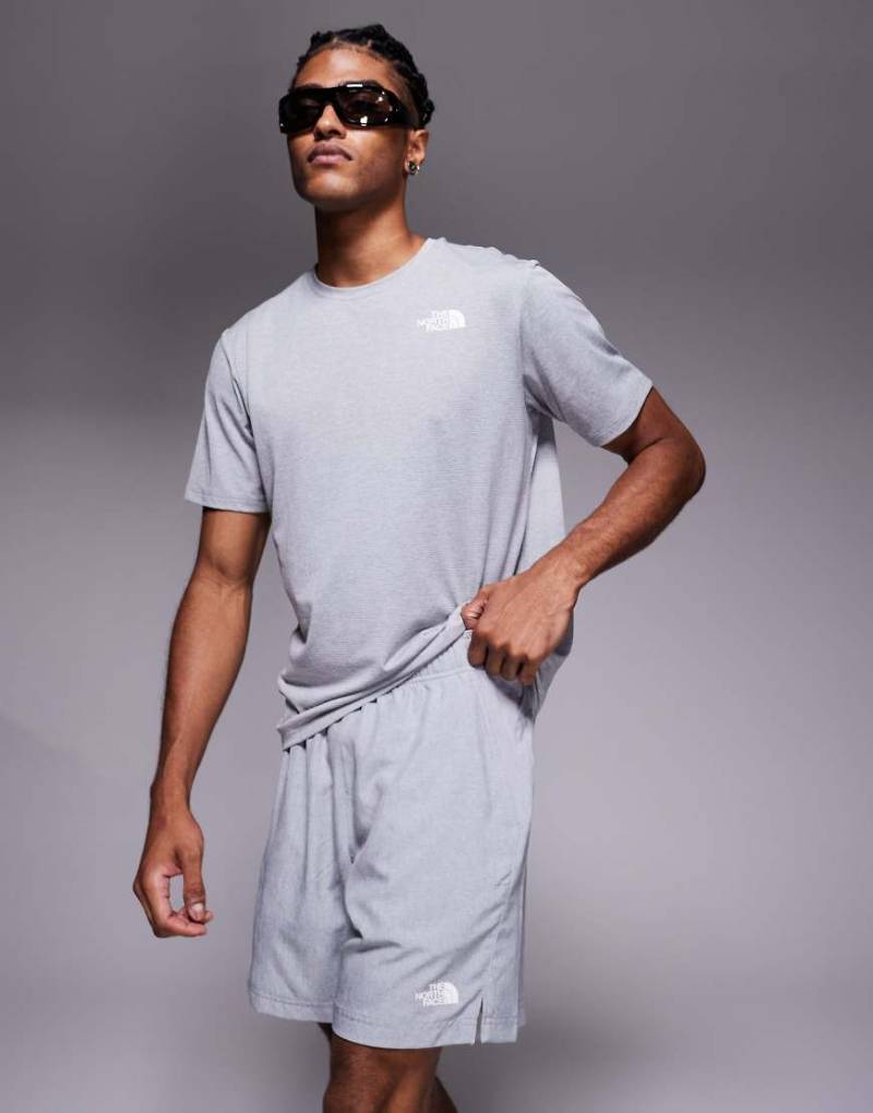 The North Face - 24/7 - Shorts in Grau mit Logo, 7 Zoll Schrittlänge The North Face - 24/7 - Shorts in Grau mit Logo, 7 Zoll Schrittlänge von The North Face