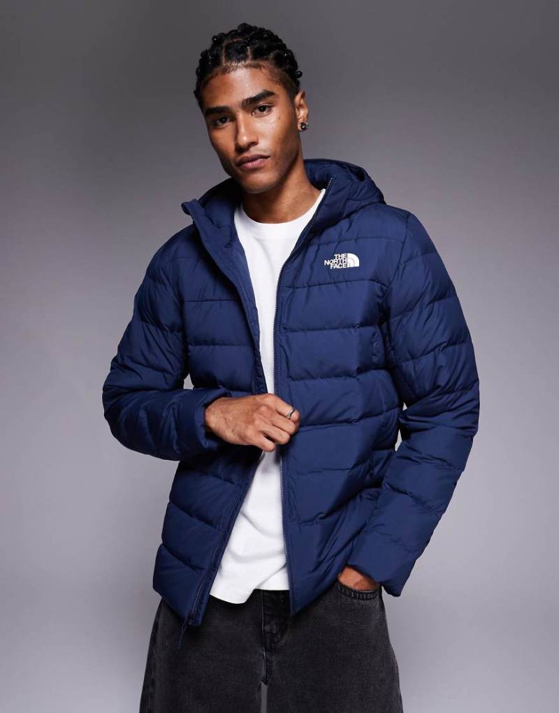 The North Face - Aconcagua III - Jacke in Gipfelmarineblau-NPF mit Kapuze von The North Face