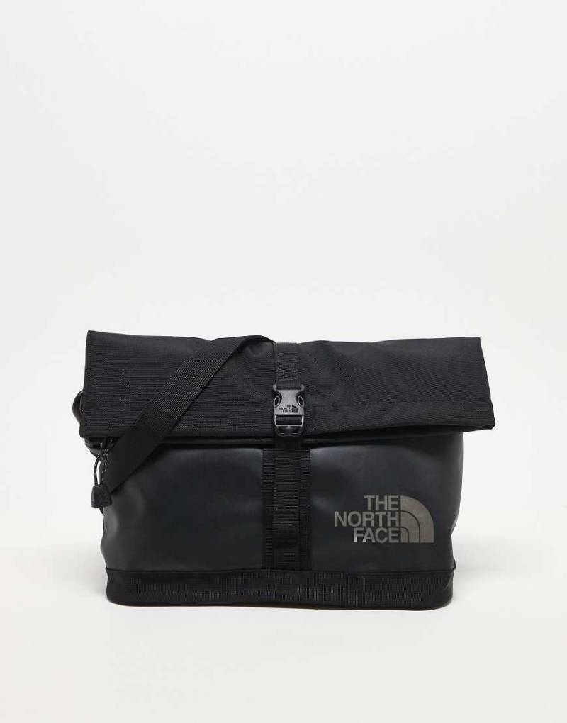 The North Face - Base Camp - Schultertasche in Schwarz mit grauen Details von The North Face