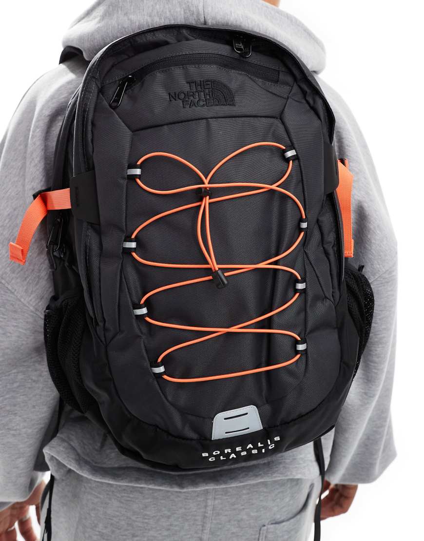The North Face - Borealis - Klassischer Rucksack in Grau mit Logo von The North Face