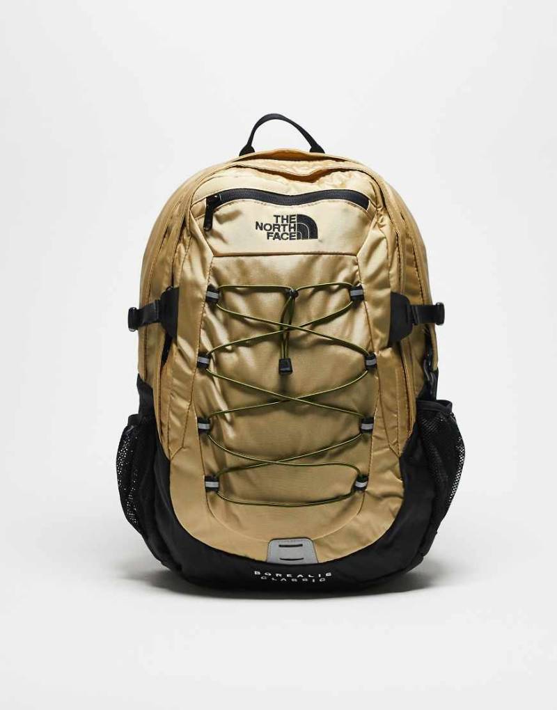 The North Face - Borealis - Klassischer Rucksack in Khaki und Schwarz-Grün von The North Face