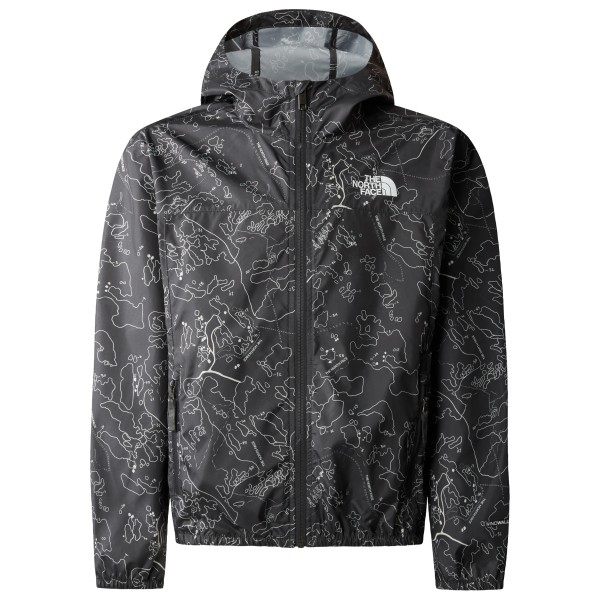 The North Face - Boy's Never Stop Hooded Windwall Jacket - Windjacke Gr L;M;S;XL;XS;XXL grau/schwarz;oliv von The North Face