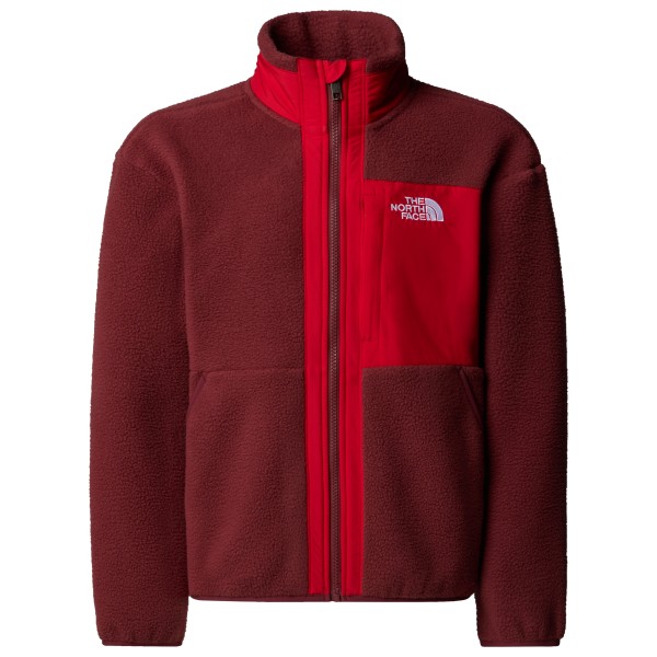 The North Face - Boy's Yumiori Full Zip Jacket - Fleecejacke Gr S rot von The North Face