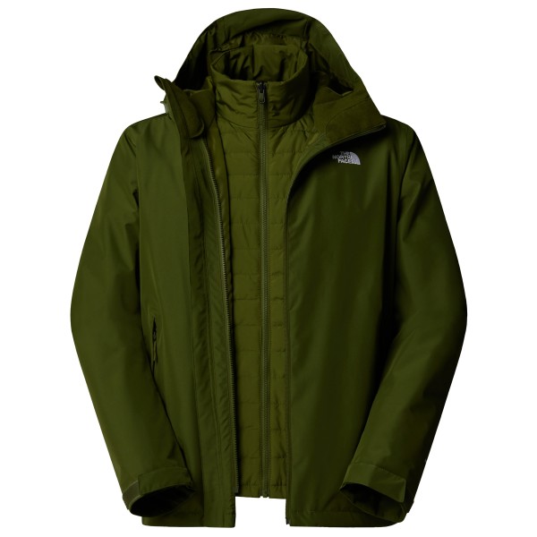 The North Face - Carto Mono Triclimate Hooded Jacket - Doppeljacke Gr S oliv von The North Face
