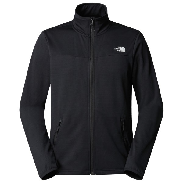 The North Face - Cedar Trail Grid Fleece Fullzip Jacket - Fleecejacke Gr M schwarz von The North Face