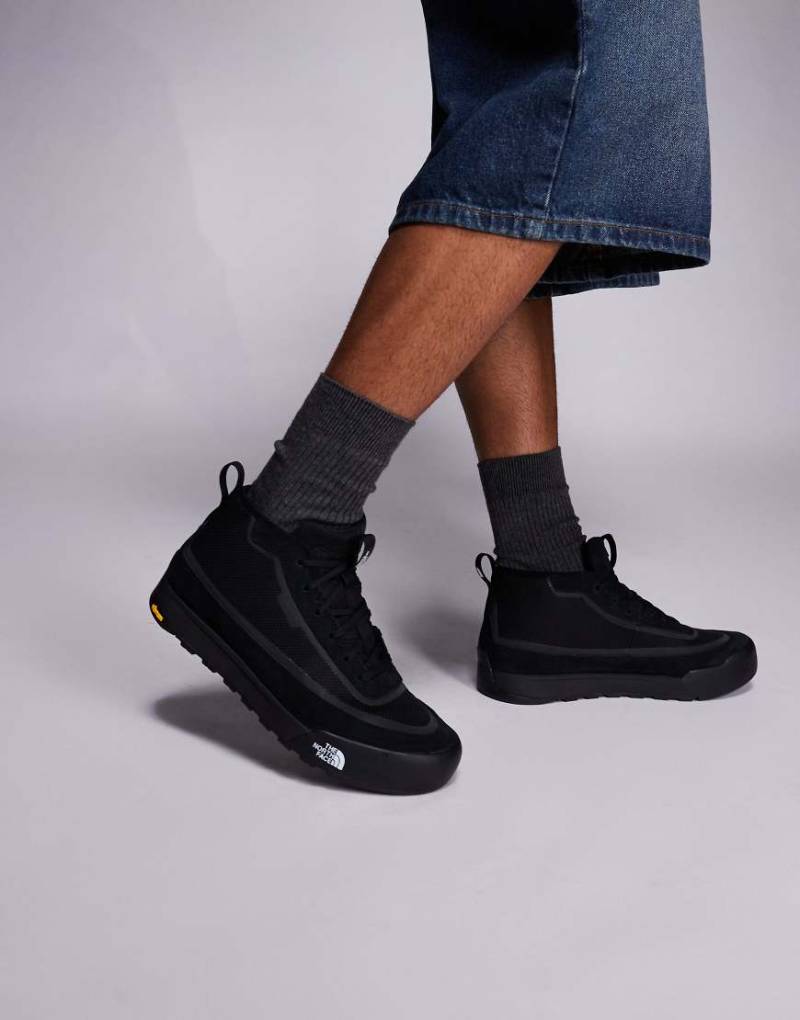 The North Face - Clyffe - Isolierte, wasserdichte und mittelhohe Sneaker in TNF-Schwarz von The North Face