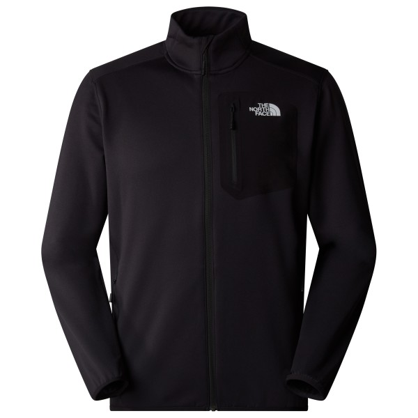 The North Face - Crest Full Zip - Fleecejacke Gr XXL schwarz von The North Face