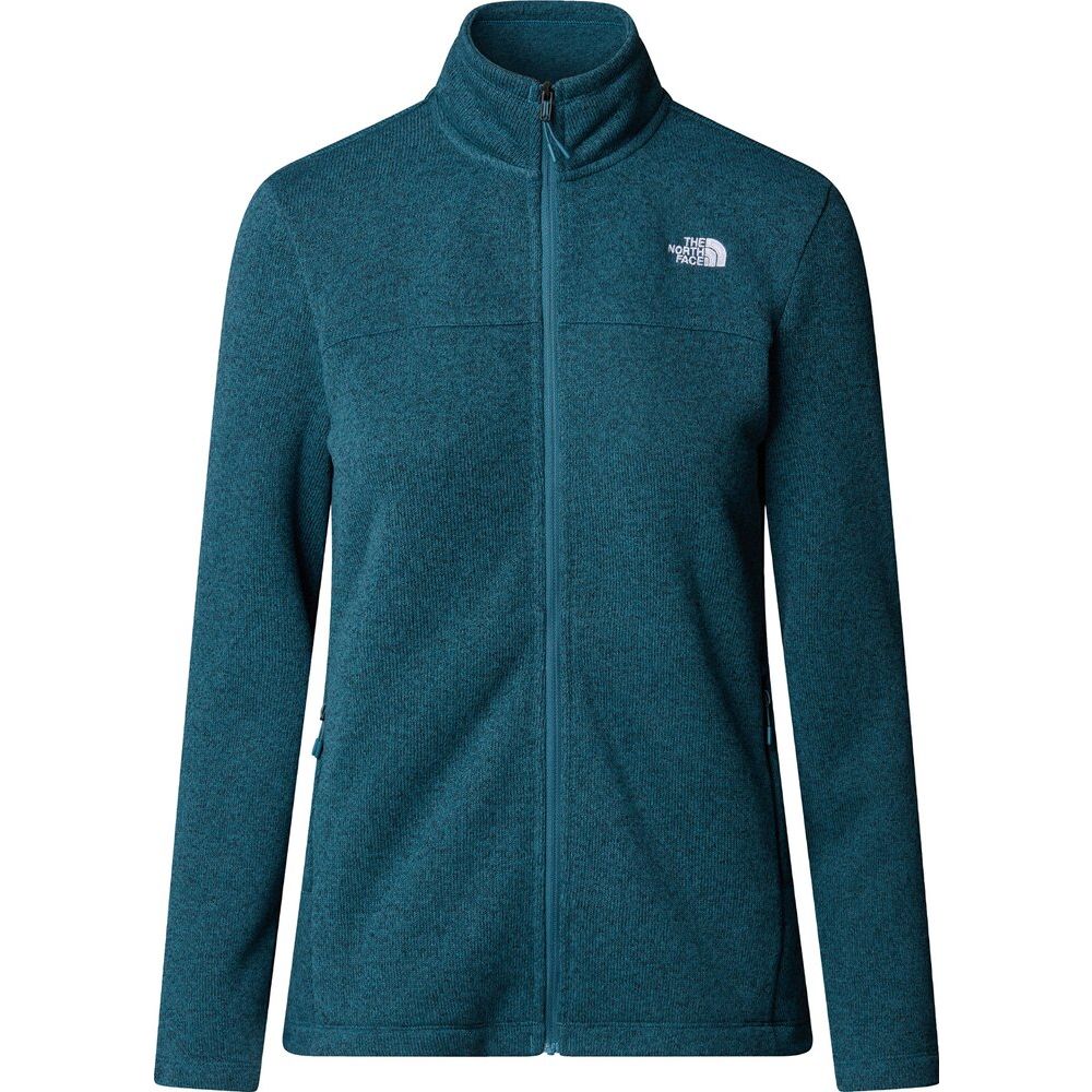 The North Face Damen Antisana Fleecejacke space dark heather M von The North Face