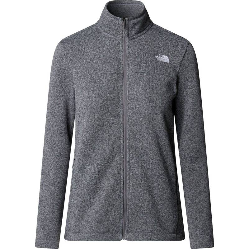 The North Face Damen Antisana Fleecejacke tnf mid grey heather XL von The North Face