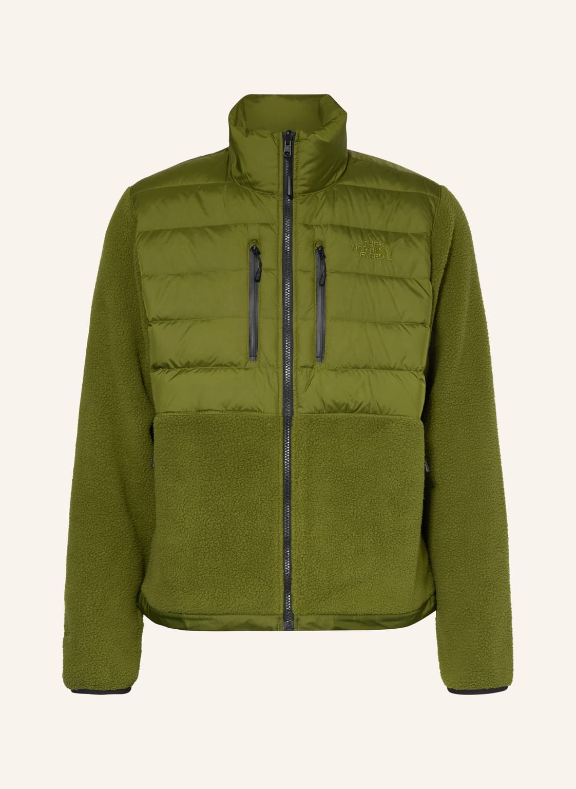 The North Face Daunenjacke Rmst Denali Tek Im Materialmix gruen von The North Face