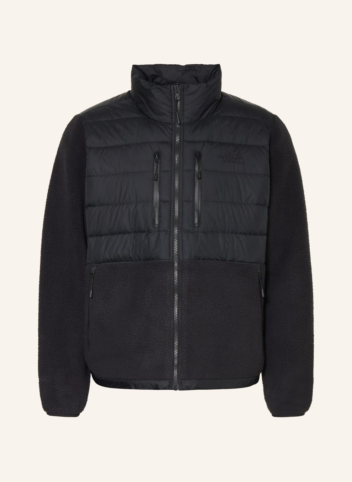 The North Face Daunenjacke Rmst Denali Tek Im Materialmix schwarz von The North Face