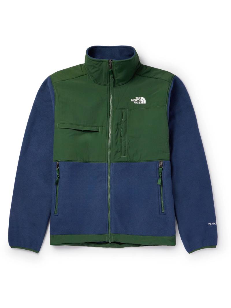 The North Face - Denali Logo-Embroidered Polartec® Fleece and Shell Jacket - Men - Blue - M von The North Face