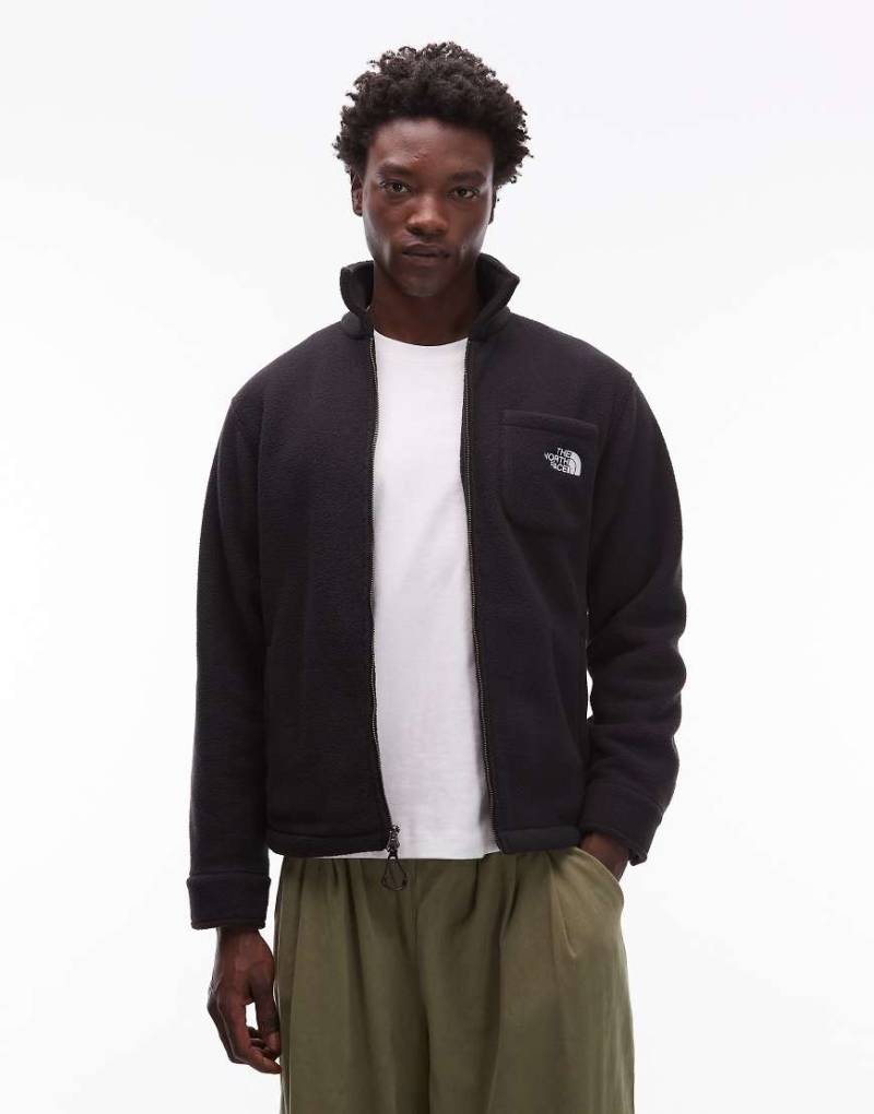 The North Face - Dirus - Unisex-Fleecejacke in Schwarz mit Reißverschluss von The North Face