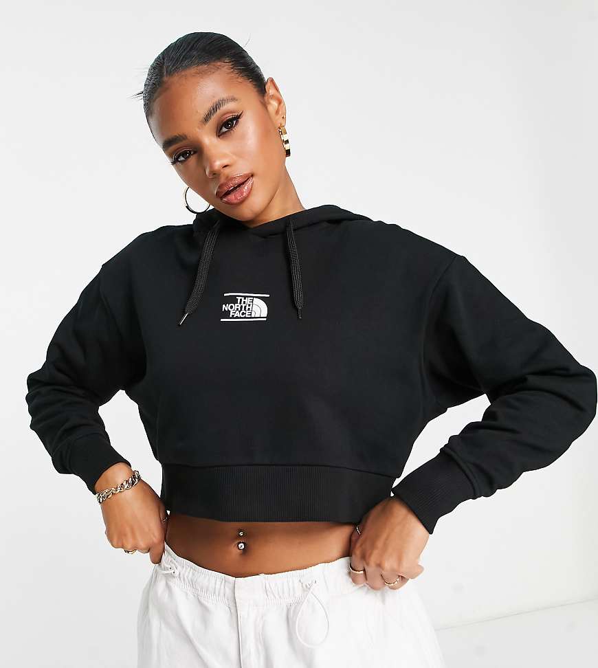 The North Face - Dome at Center - Kapuzenpullover in Schwarz mit kurzem Schnitt - Exklusiv bei ASOS The North Face - Dome at Center - Kapuzenpullover in Schwarz mit kurzem Schnitt - Exklusiv bei ASOS von The North Face