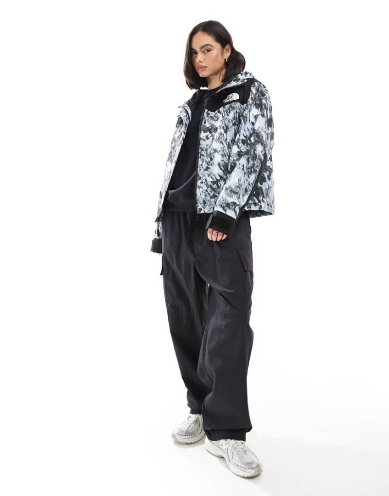 The North Face - Dryvent Mono Mountain - Jacke in der Farbe Virtual Blue Trail Grid-Blau von The North Face