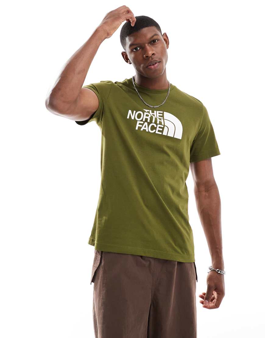 The North Face - Easy - T-Shirt in Grün und Weiß The North Face - Easy - T-Shirt in Grün und Weiß von The North Face