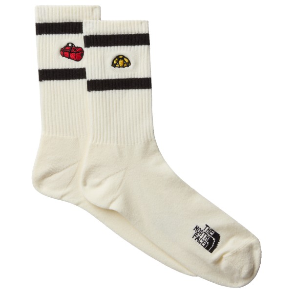 The North Face - Everyday Crew TNF Icons Sock - 2-Pack - Multifunktionssocken Gr XS beige von The North Face