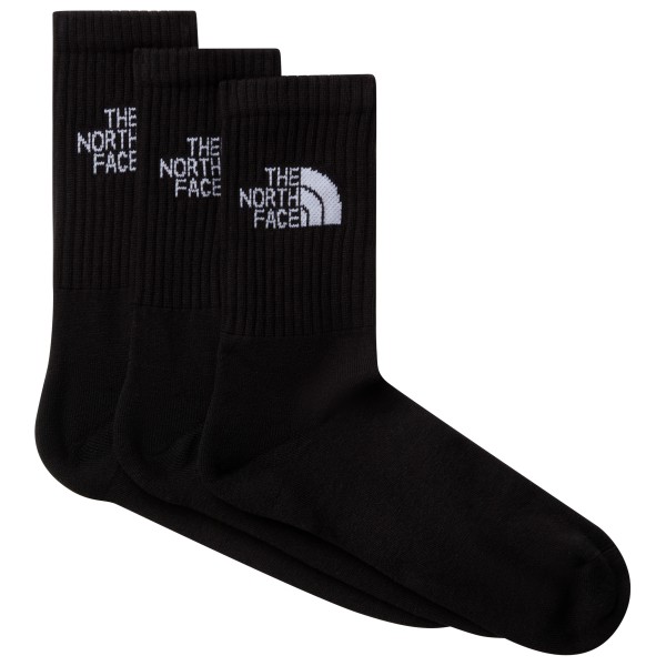 The North Face - Everyday Standard Crew Sock - 3-Pack - Multifunktionssocken Gr L schwarz von The North Face