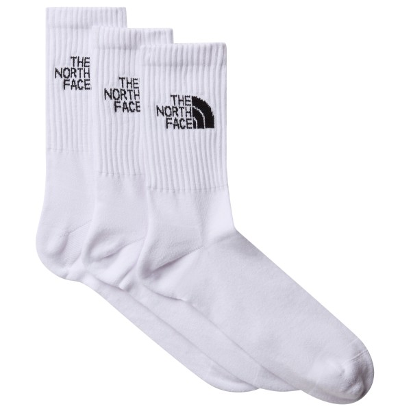 The North Face - Everyday Standard Crew Sock - 3-Pack - Multifunktionssocken Gr S weiß von The North Face