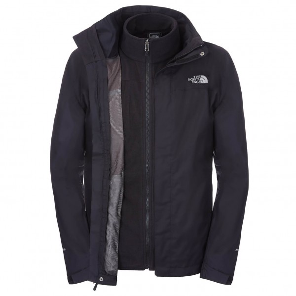 The North Face - Evolve II Triclimate Jacket - Doppeljacke Gr S grau von The North Face