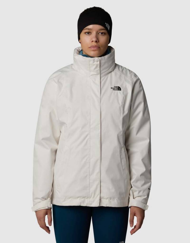 The North Face - Evolve II Triclimate - Jacke in Weiß und Braun von The North Face