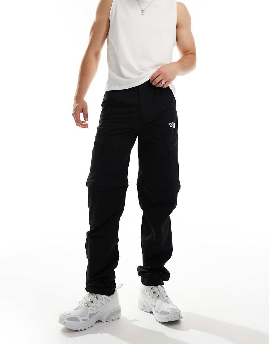 The North Face - Exploration Convertible - Schmal zulaufende Cargohose in Schwarz von The North Face