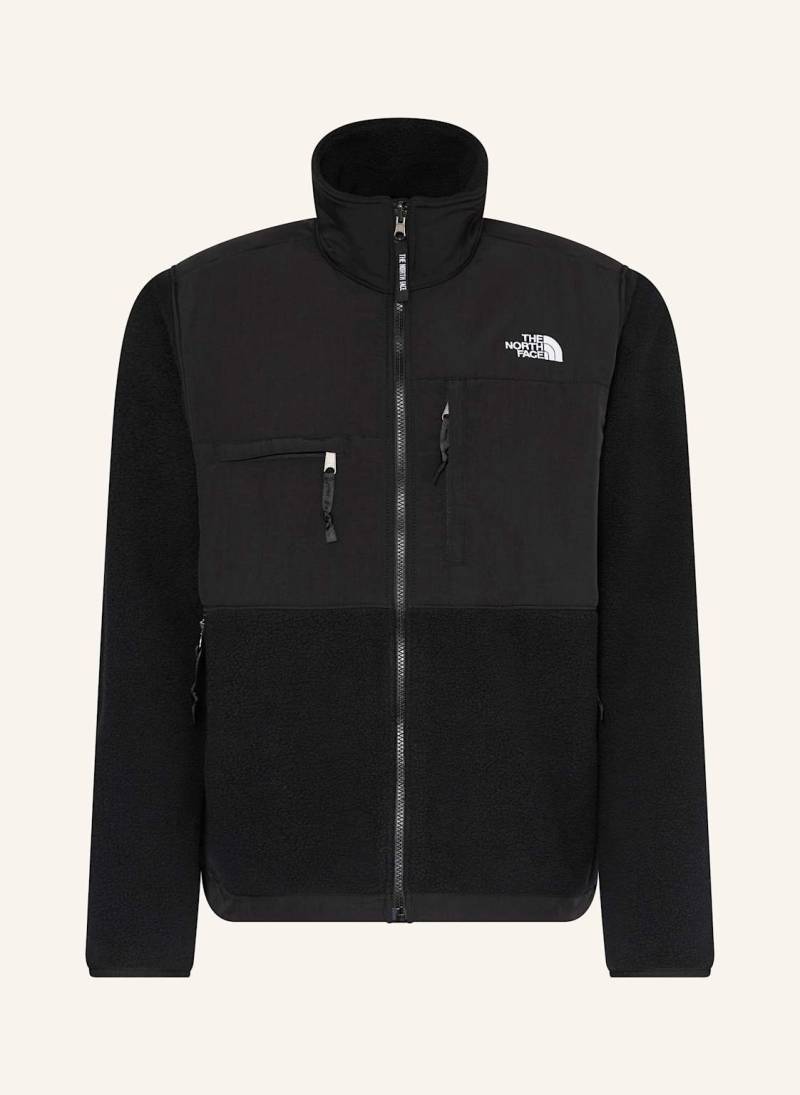 The North Face Fleecejacke Denali Im Materialmix schwarz von The North Face