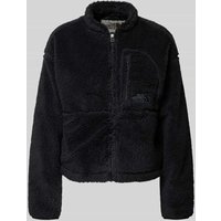 The North Face Fleecejacke mit Label-Stitching Modell 'EXTREME PILE' in Metallic Black, Größe M von The North Face