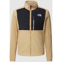 The North Face Fleecejacke mit Label-Stitching in Beige, Größe S von The North Face