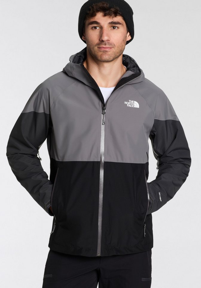 The North Face Funktionsjacke M LIGHTNING ZIP-IN JACKET (1-St) mit verstellbarer Kapuze und Stehkragen, mit Reißverschlusstaschen von The North Face