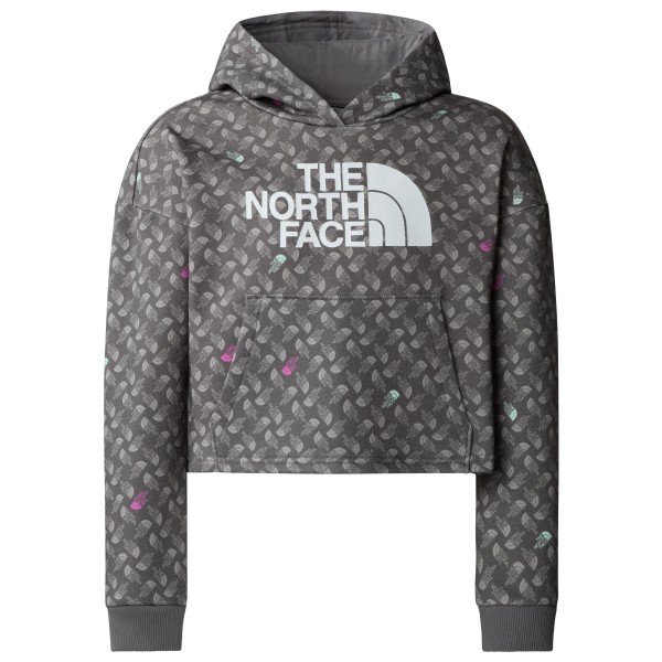 The North Face - Girl's Drew Pealight Hoodie Print - Hoodie Gr L;M;S;XL;XS;XXL grau von The North Face